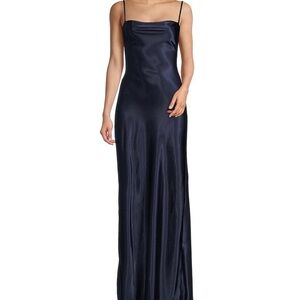 Navy Blue Evening Gown/Prom Dress
